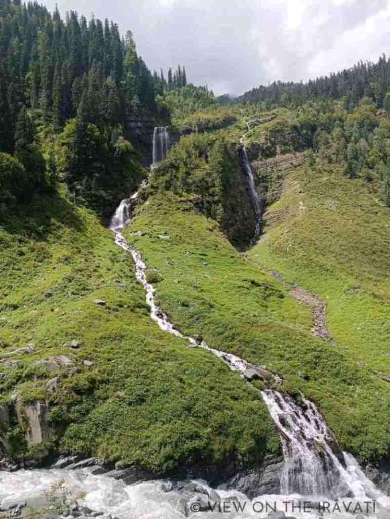 Waterfalls on way to Khundi Mata