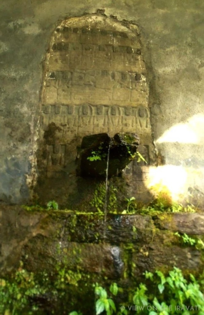 Fountain stone in Chobiya Village, Himachal pradesh.